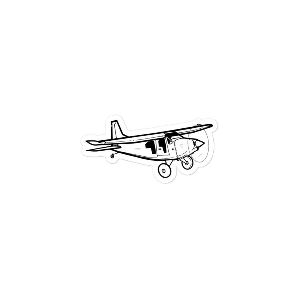 Mysterious General Aviation BIGFOOT Stickers