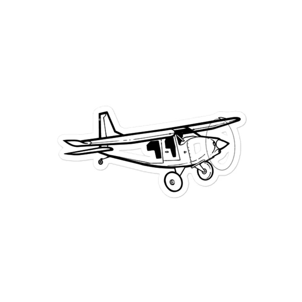 Mysterious General Aviation BIGFOOT Stickers - Image 2
