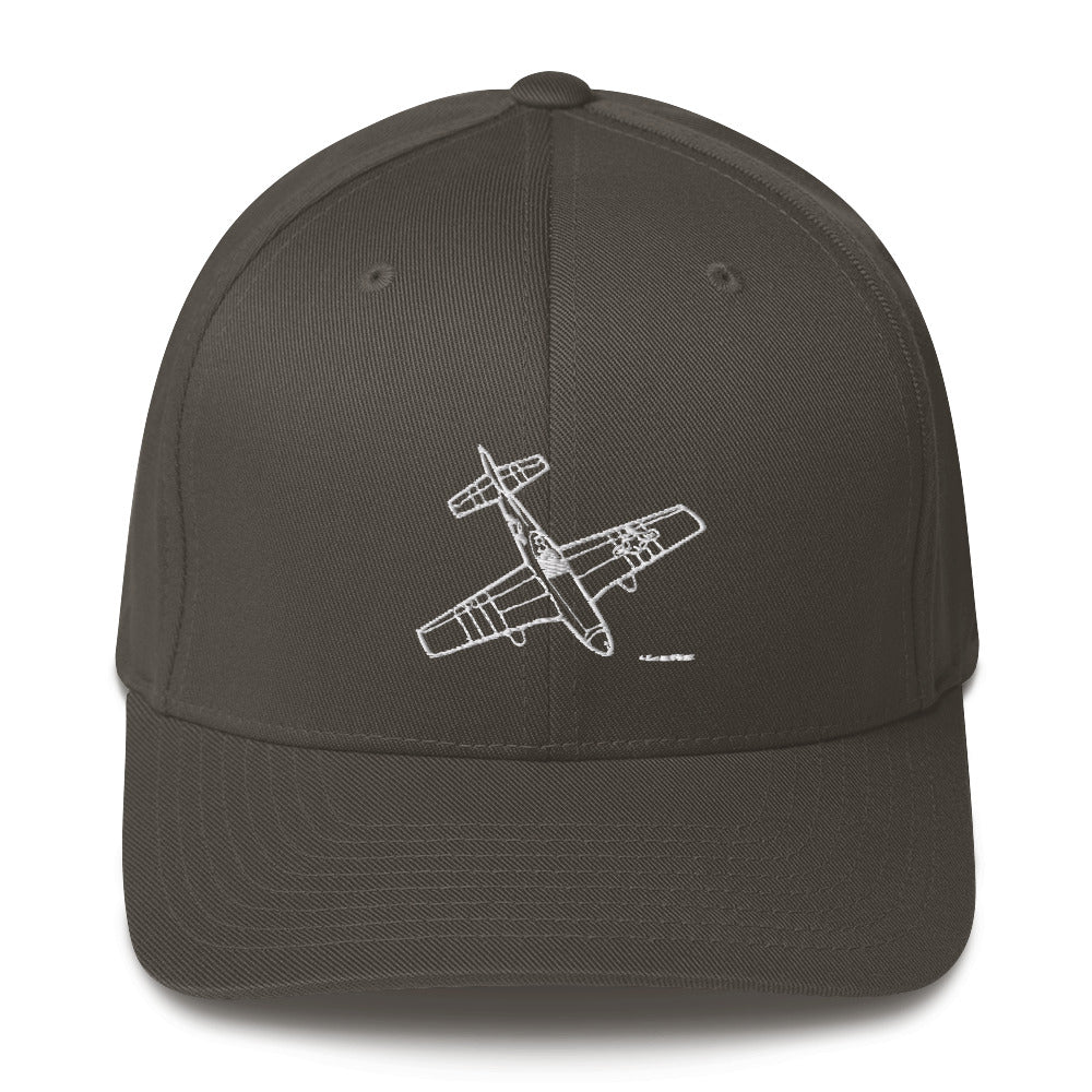 North American P-51D Mustang 4 Embroidered Hat - Image 6