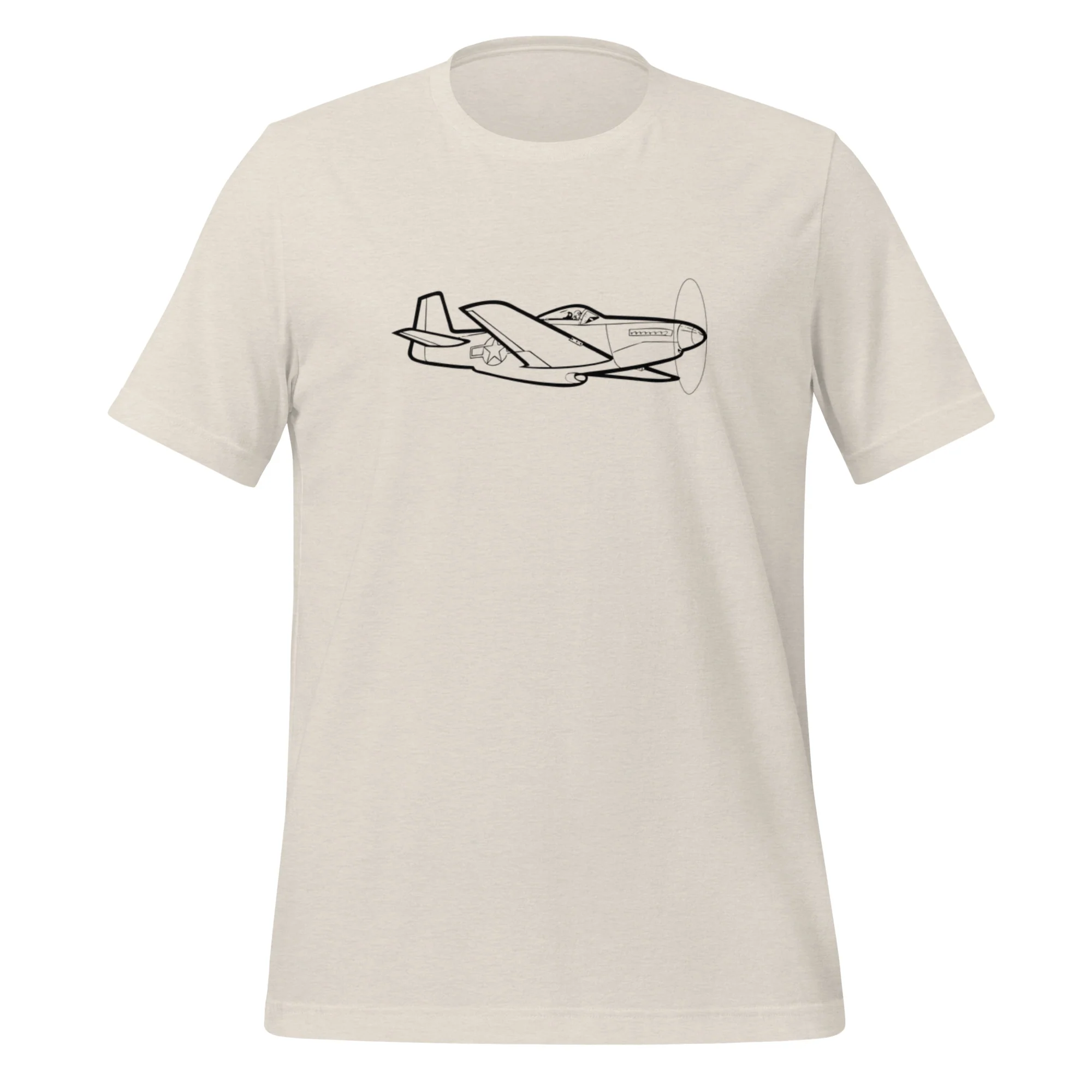 P-51H Mustang - Final Propeller Ace Tee - Image 7