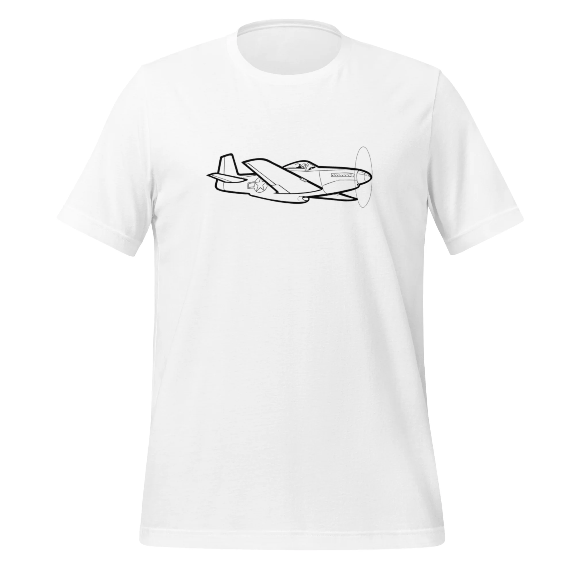 P-51H Mustang - Final Propeller Ace Tee - Image 9