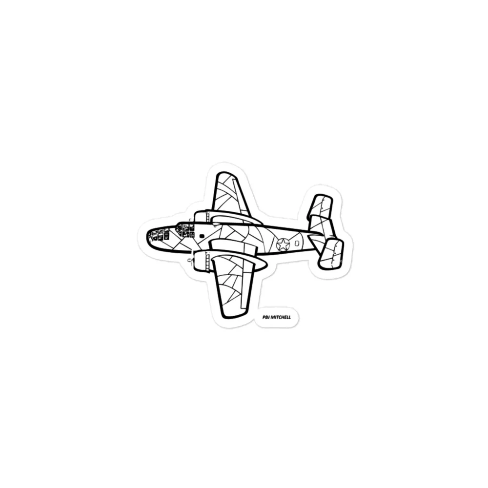 PBJ Mitchell: Versatile Warbird Stickers - Image 2