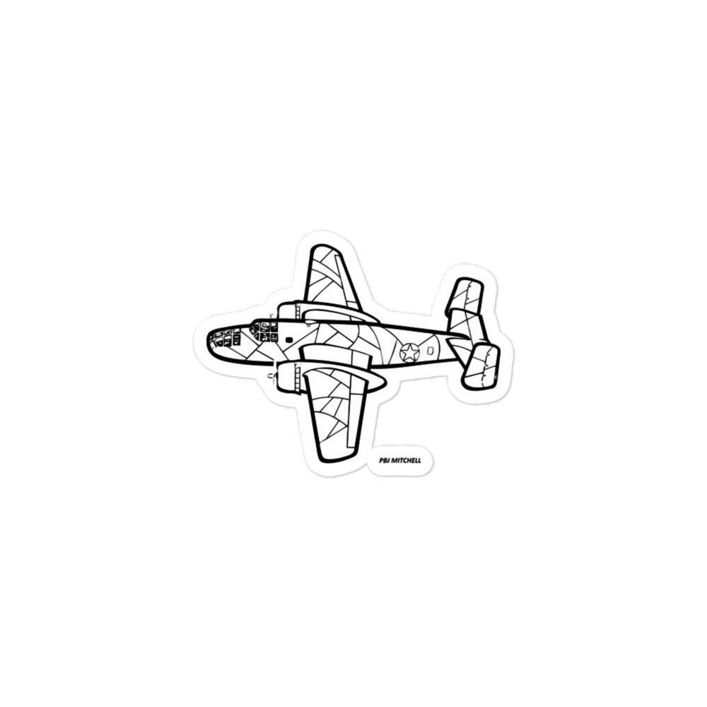 PBJ Mitchell: Versatile Warbird Stickers - Image 3