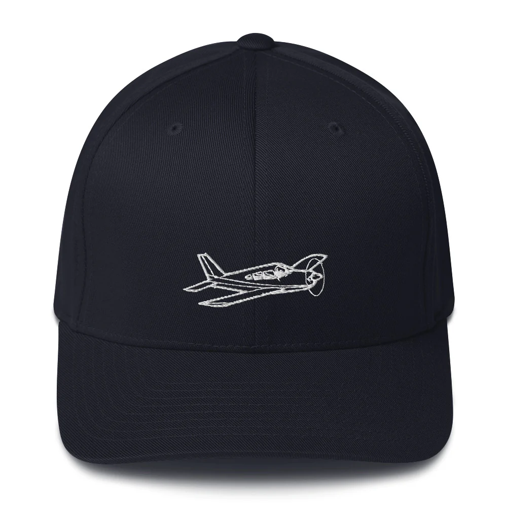 Piper Arrow General Aviation Icon Embroidered Hat - Image 2