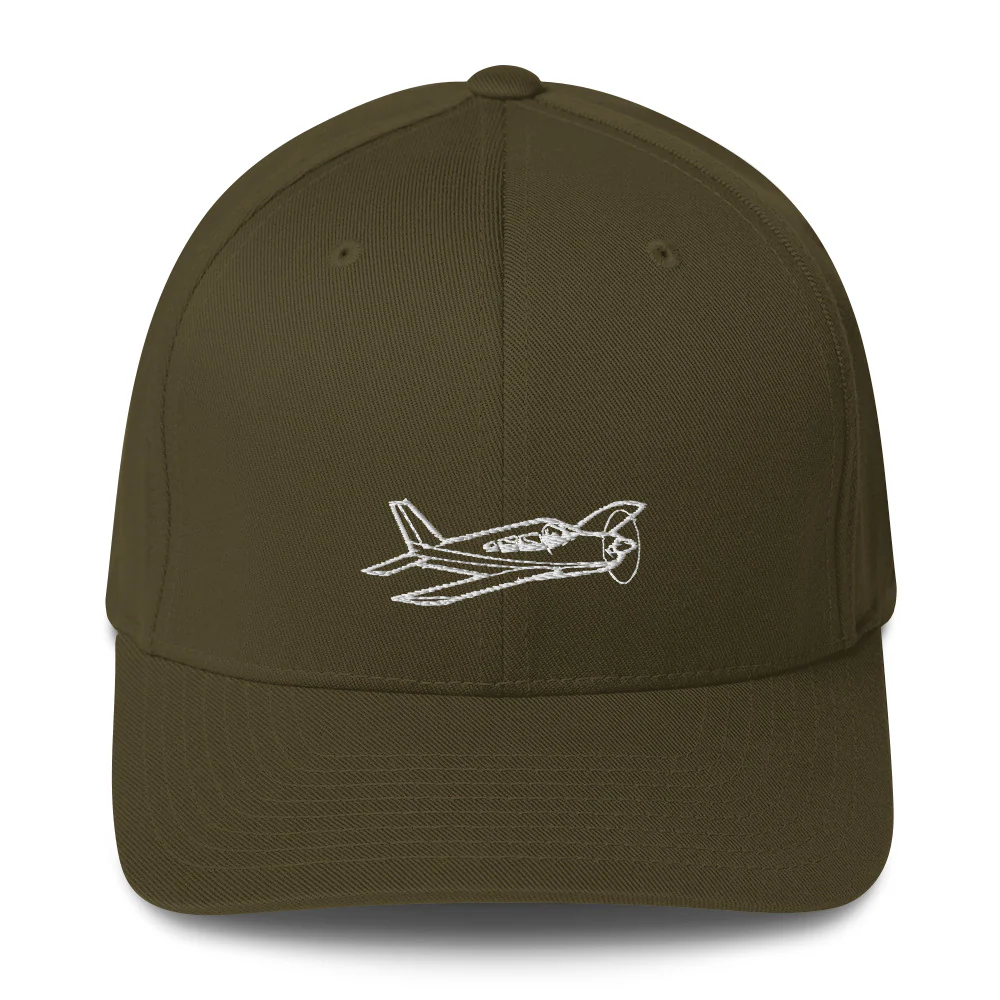 Piper Arrow General Aviation Icon Embroidered Hat - Image 7