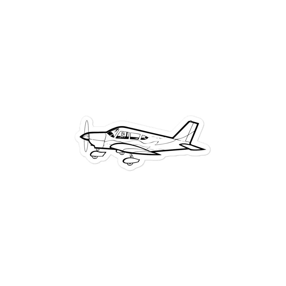 Piper Cherokee Series Sticker - Image 2