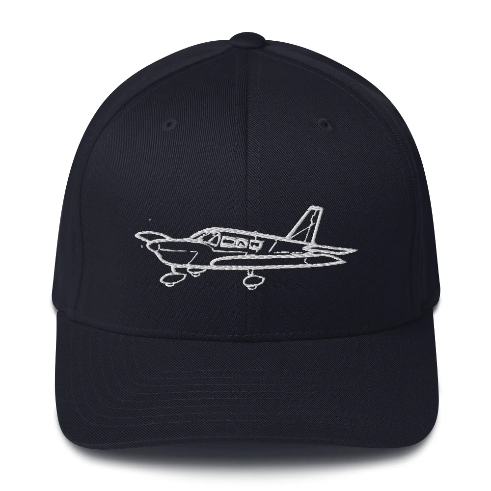 Piper Cherokee Six: Versatile Workhorse Embroidered Hat - Image 2