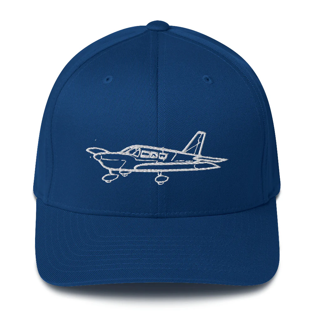 Piper Cherokee Six: Versatile Workhorse Embroidered Hat - Image 3