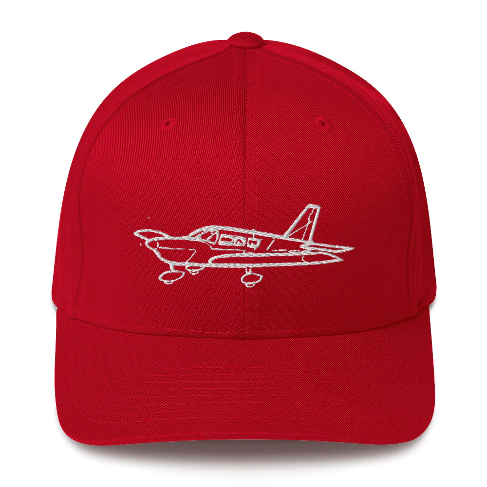Piper Cherokee Six: Versatile Workhorse Embroidered Hat - Image 4