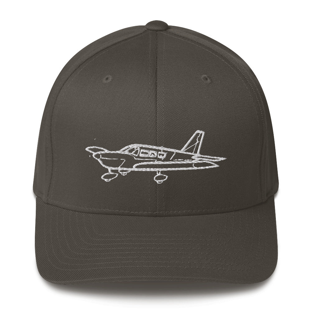 Piper Cherokee Six: Versatile Workhorse Embroidered Hat - Image 5