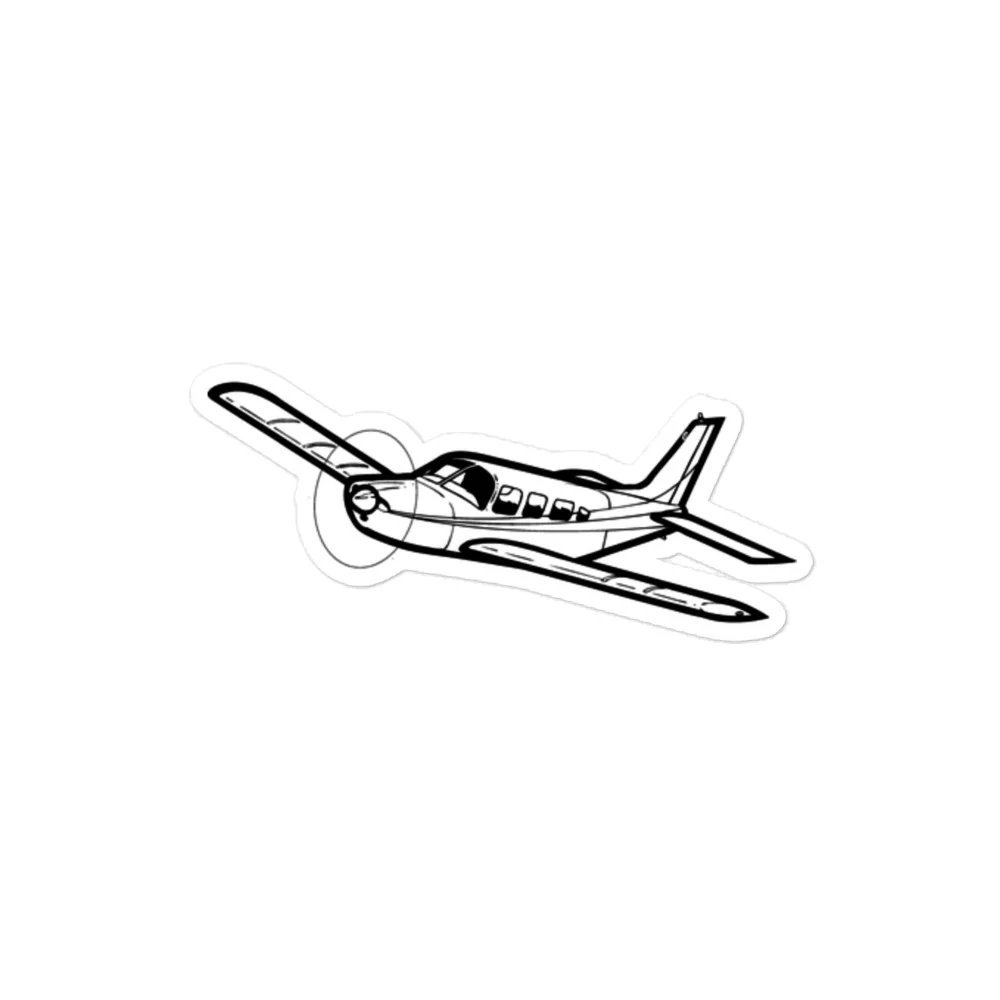 Piper Lance II: Aviation Icon 2 Stickers - Image 2