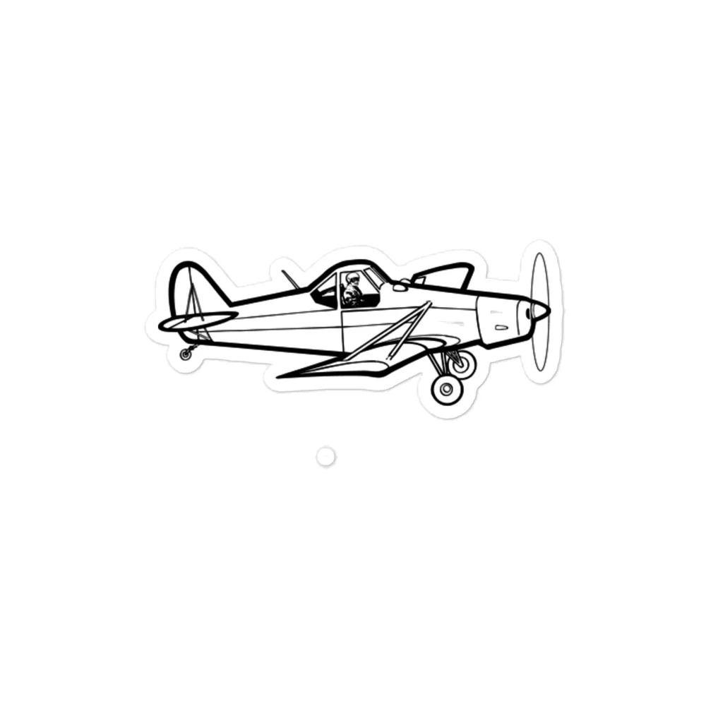 Piper PA-25 Pawnee Workhorse Stickers - Image 2