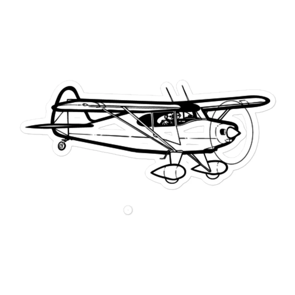 Piper Pacer - Aviation Icon Stickers - Image 3