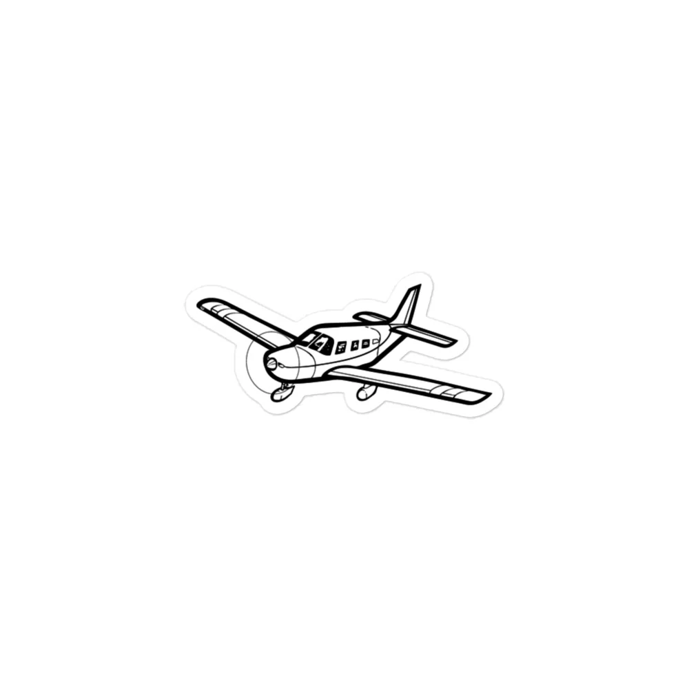 Piper Saratoga Luxury Performer Stickers