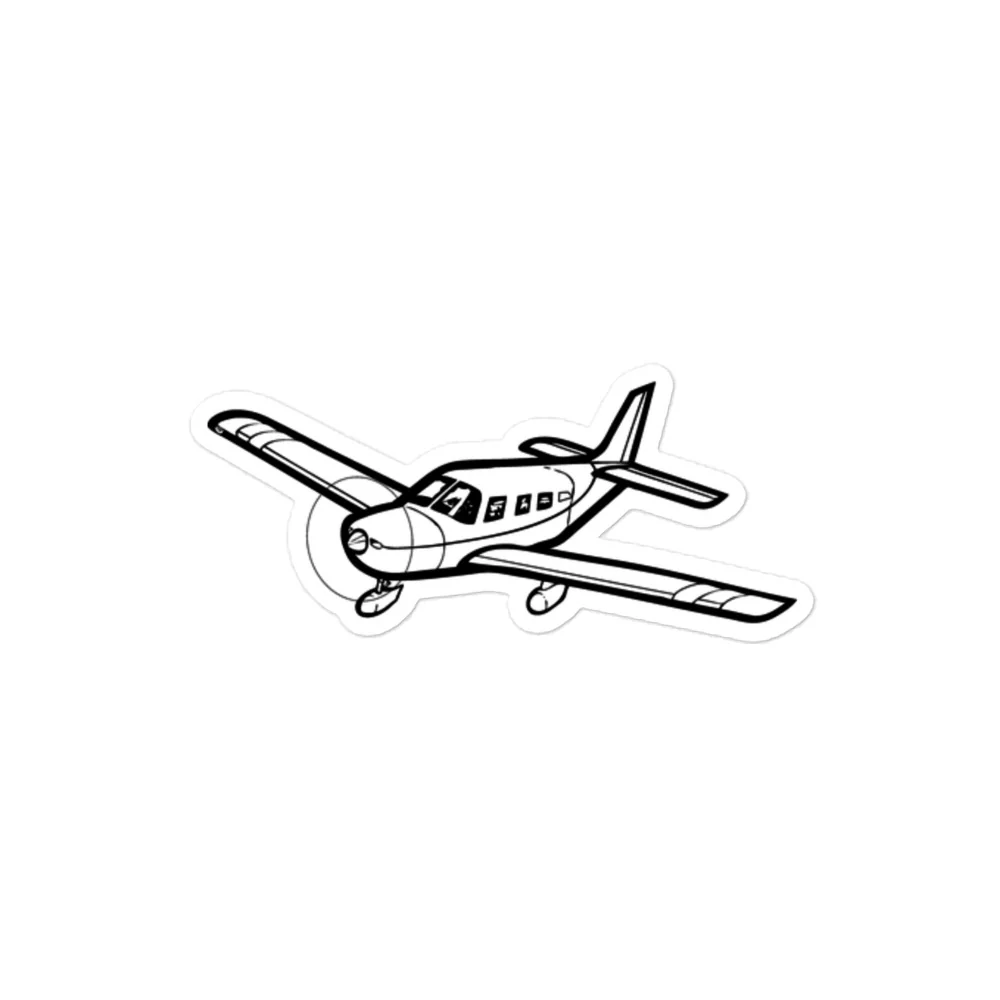 Piper Saratoga Luxury Performer Stickers - Image 2