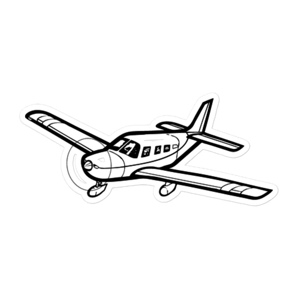 Piper Saratoga Luxury Performer Stickers - Image 3
