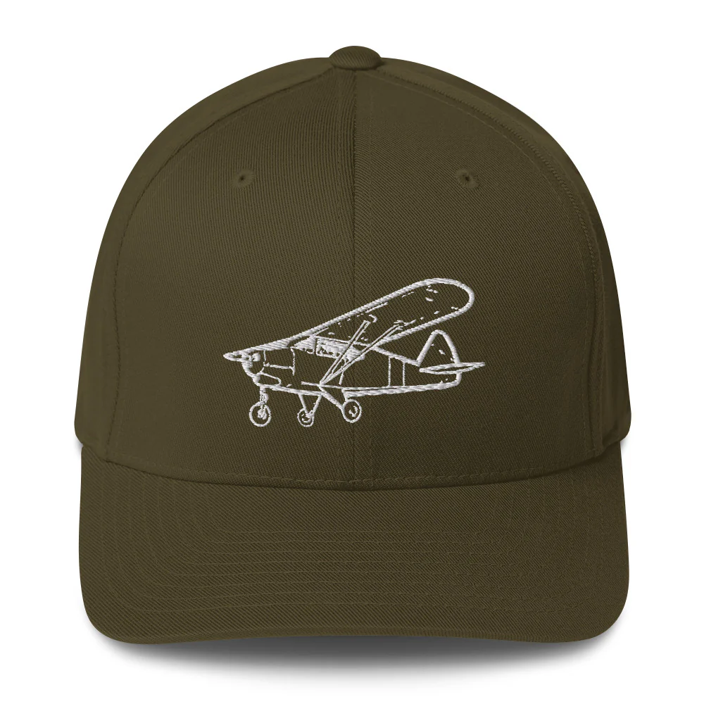 Piper Tri-Pacer: Aviation Icon 2 Embroidered Hat - Image 4