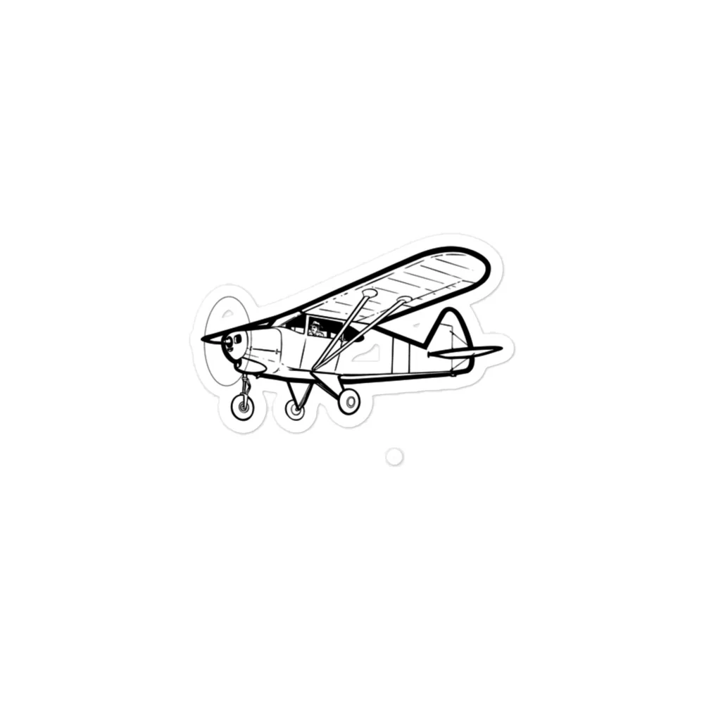Piper Tri-Pacer: Aviation Icon 2 Stickers