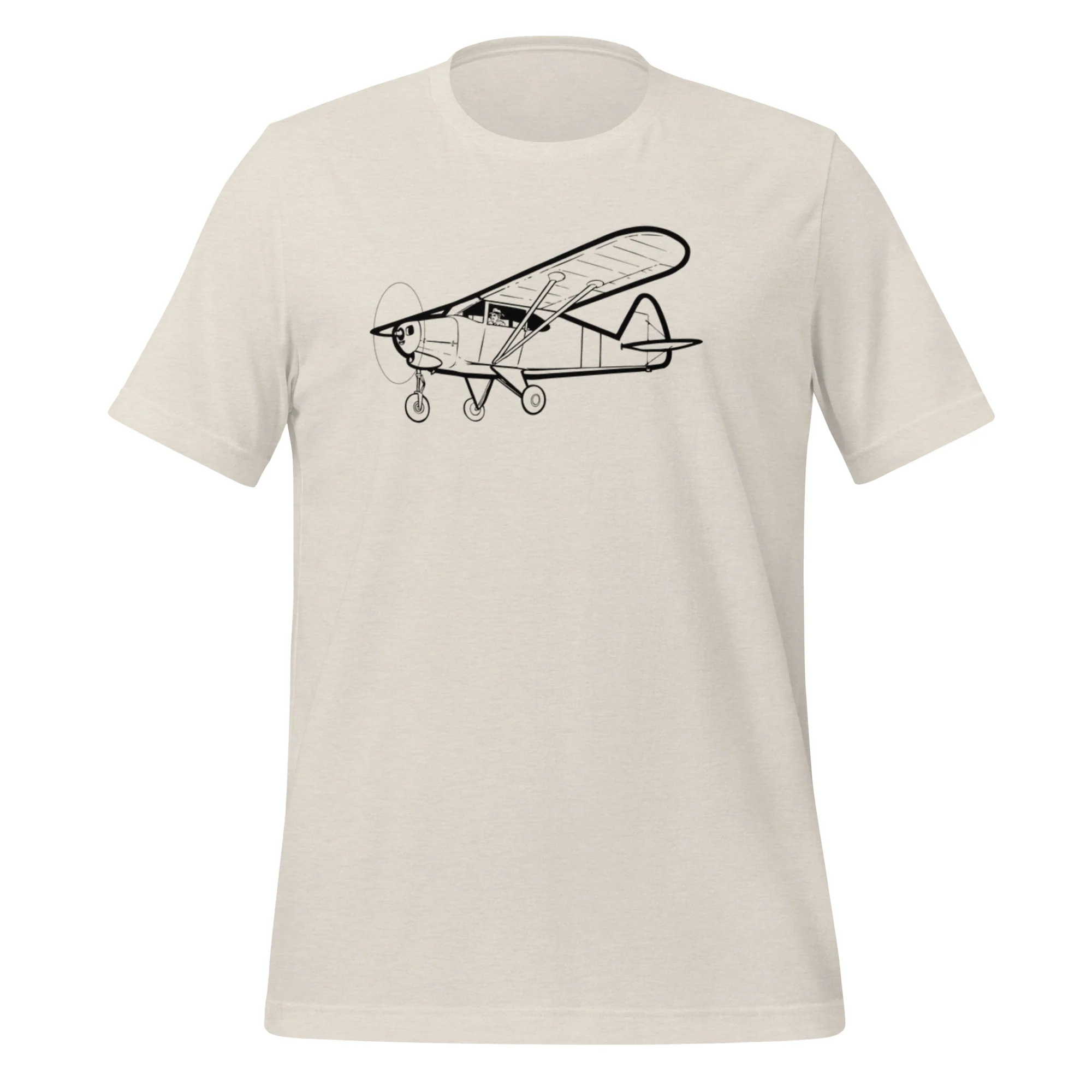 Piper Tri-Pacer: Aviation Icon 2 Tee - Image 7