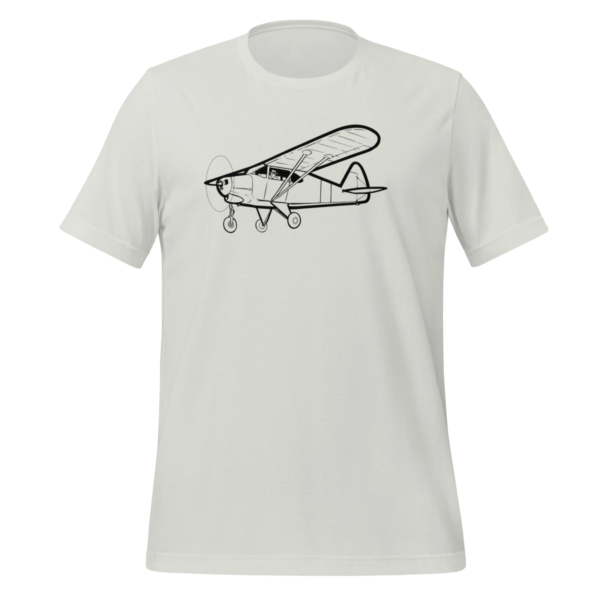 Piper Tri-Pacer: Aviation Icon 2 Tee - Image 8
