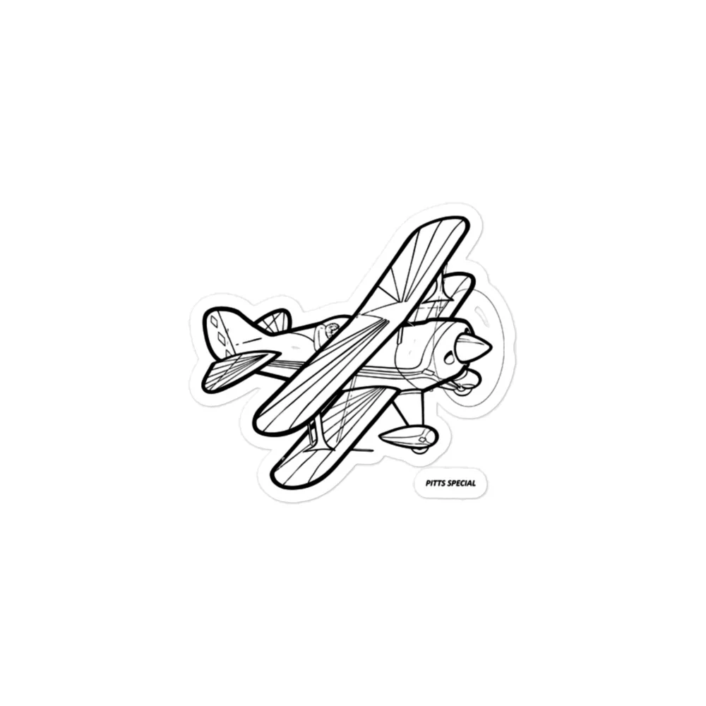 Pitts Special Sport Aerobatic Aircraft Stickers