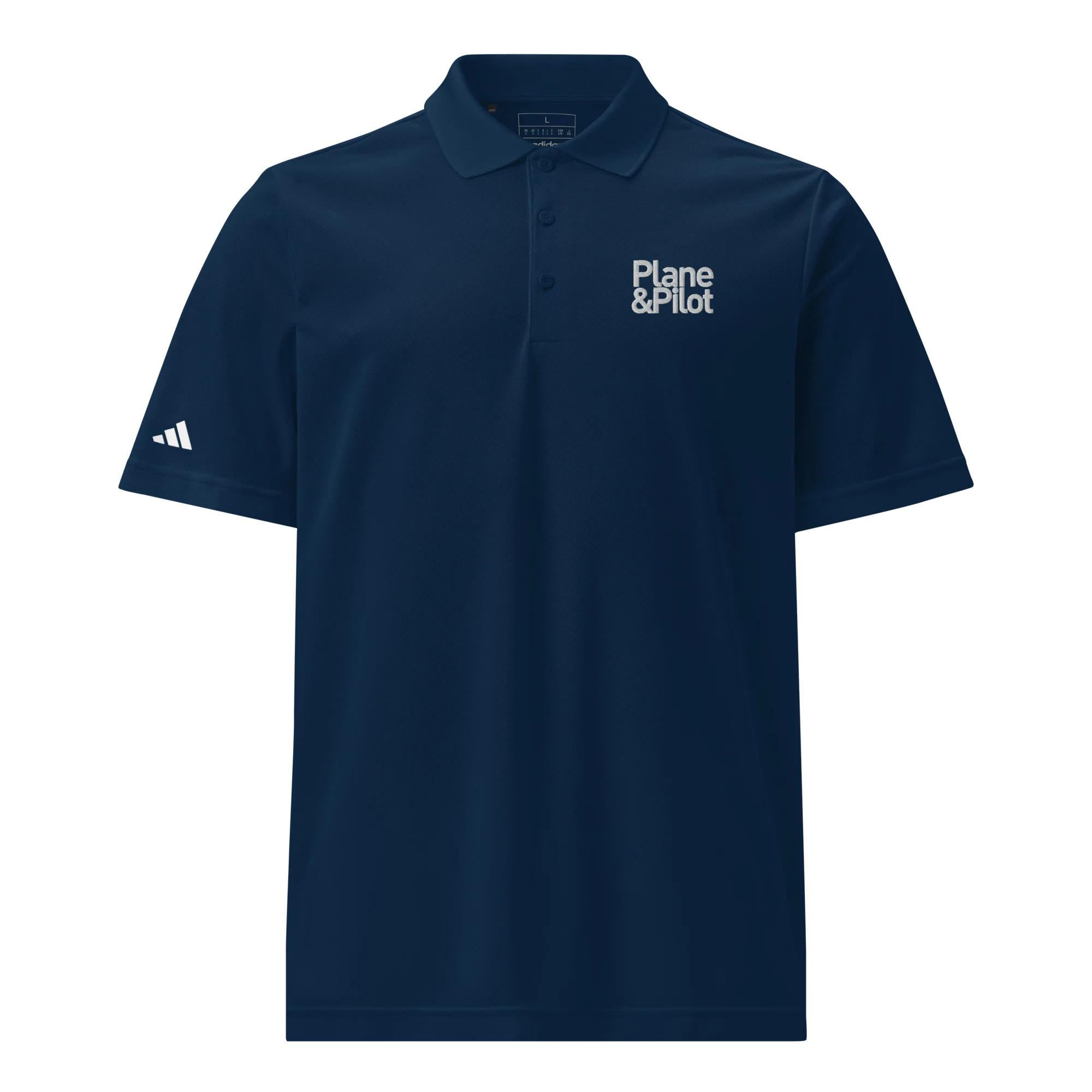 Plane & Pilot adidas Embroidered Polo - Image 3