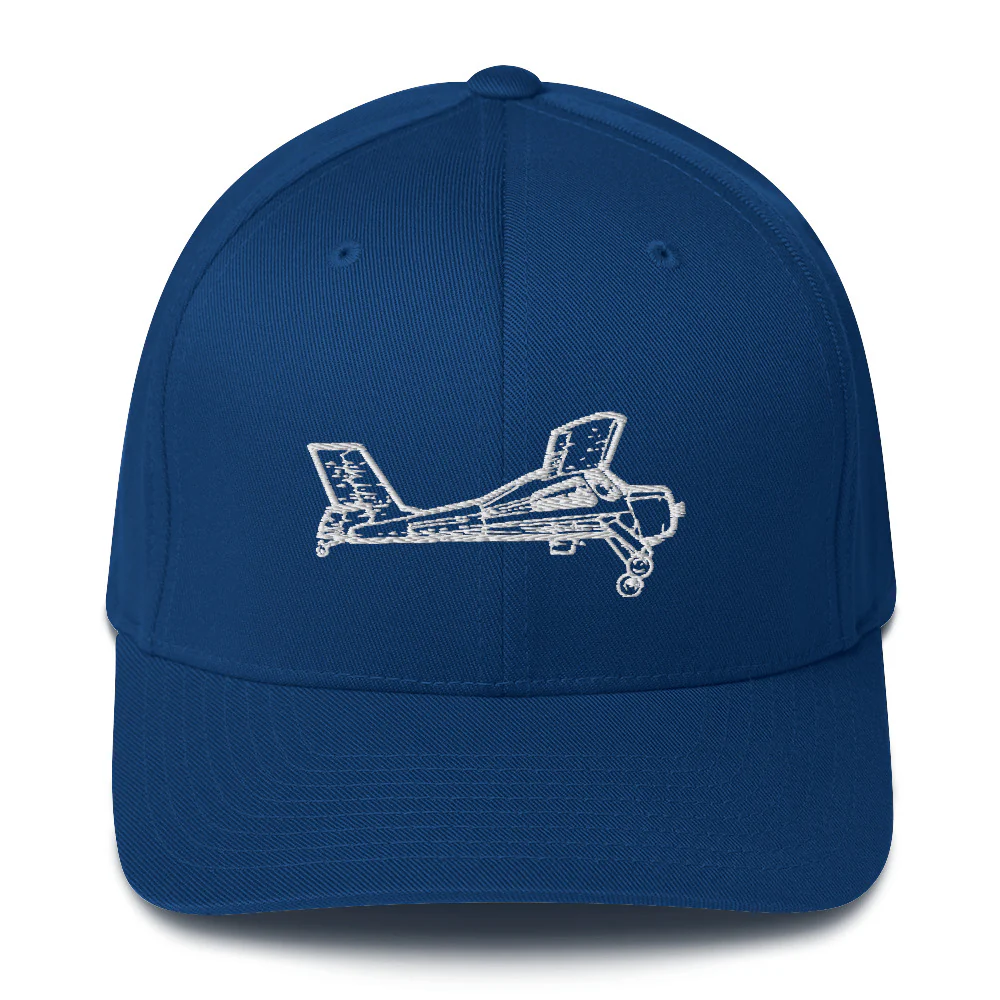 PZL Wilga - Aviation Icon Embroidered Hat - Image 3