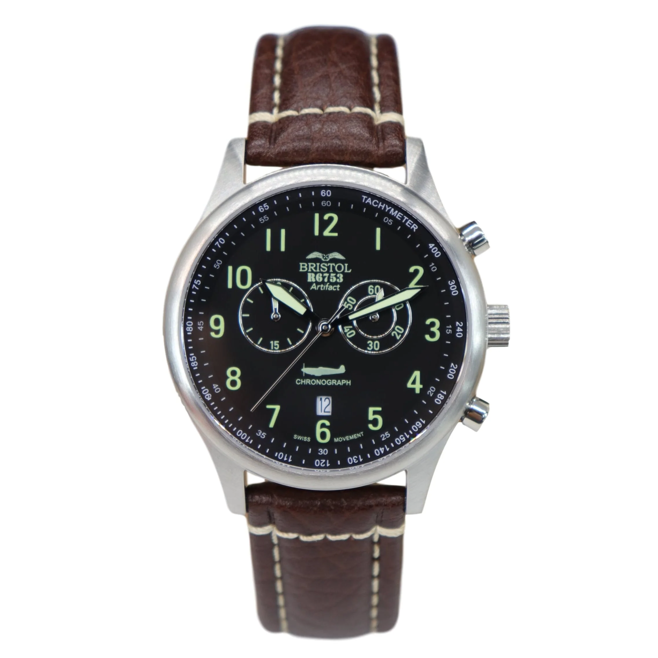Spitfire R6753 Tribute Watch - Black Dial