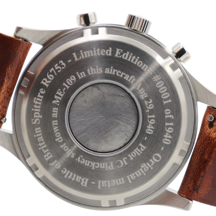 Spitfire R6753 Tribute Watch - Black Dial - Image 2