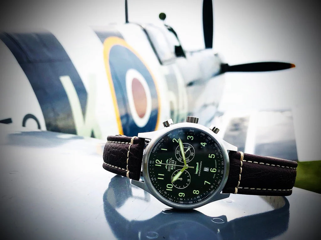 Spitfire R6753 Tribute Watch - Black Dial - Image 5