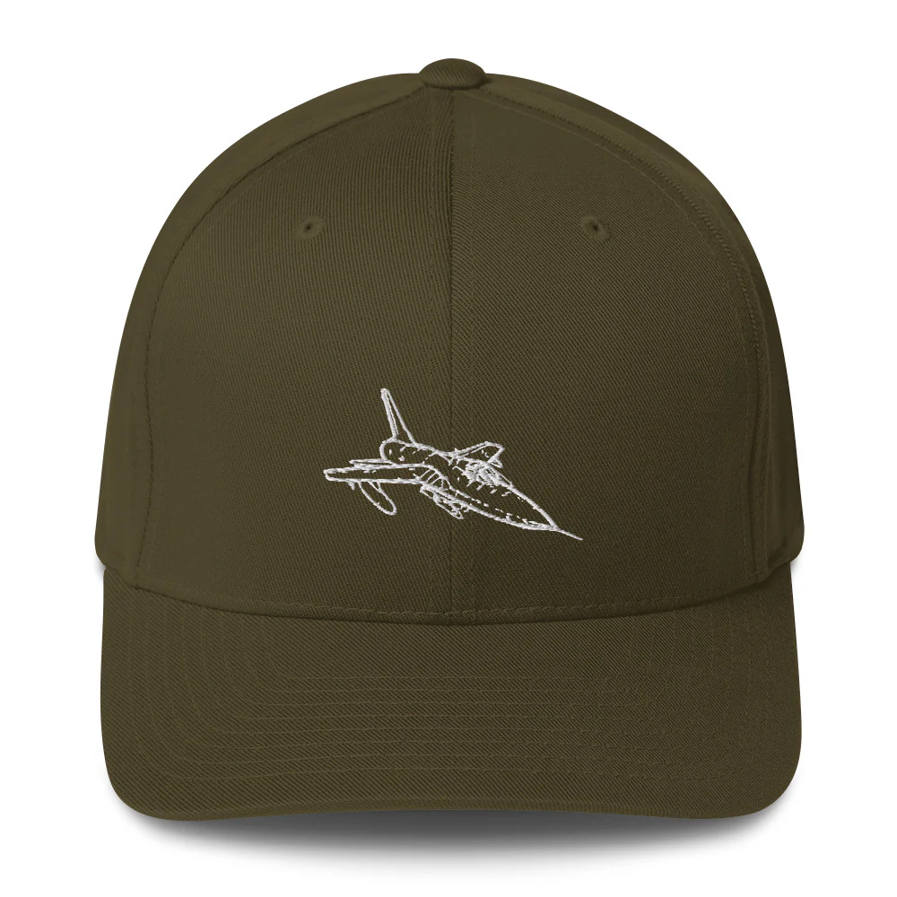 Republic F-105 Thunderchief 2 Embroidered Hat - Image 4