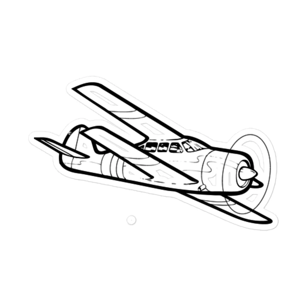 Rutan Lionheart Retro Innovator Stickers - Image 3