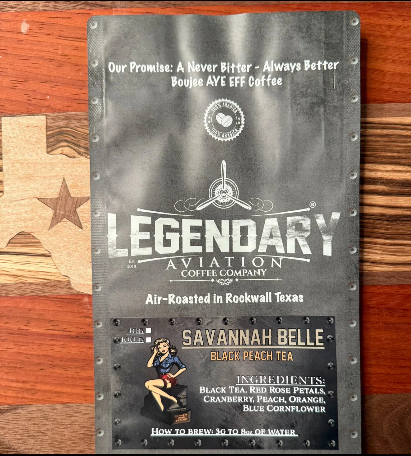 Savannah Belle - Black Peach Loose Leaf Tea - Image 13