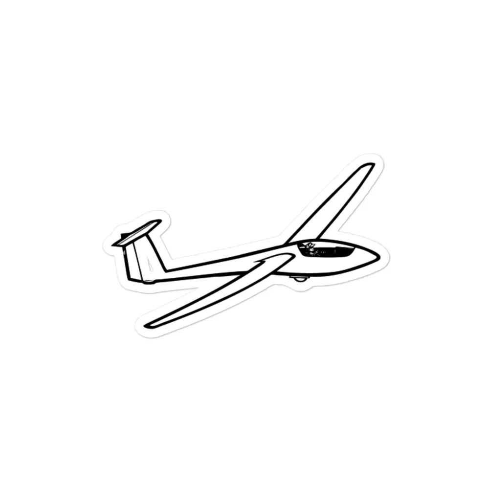 Schleicher ASW-20B Glider Stickers - Image 2