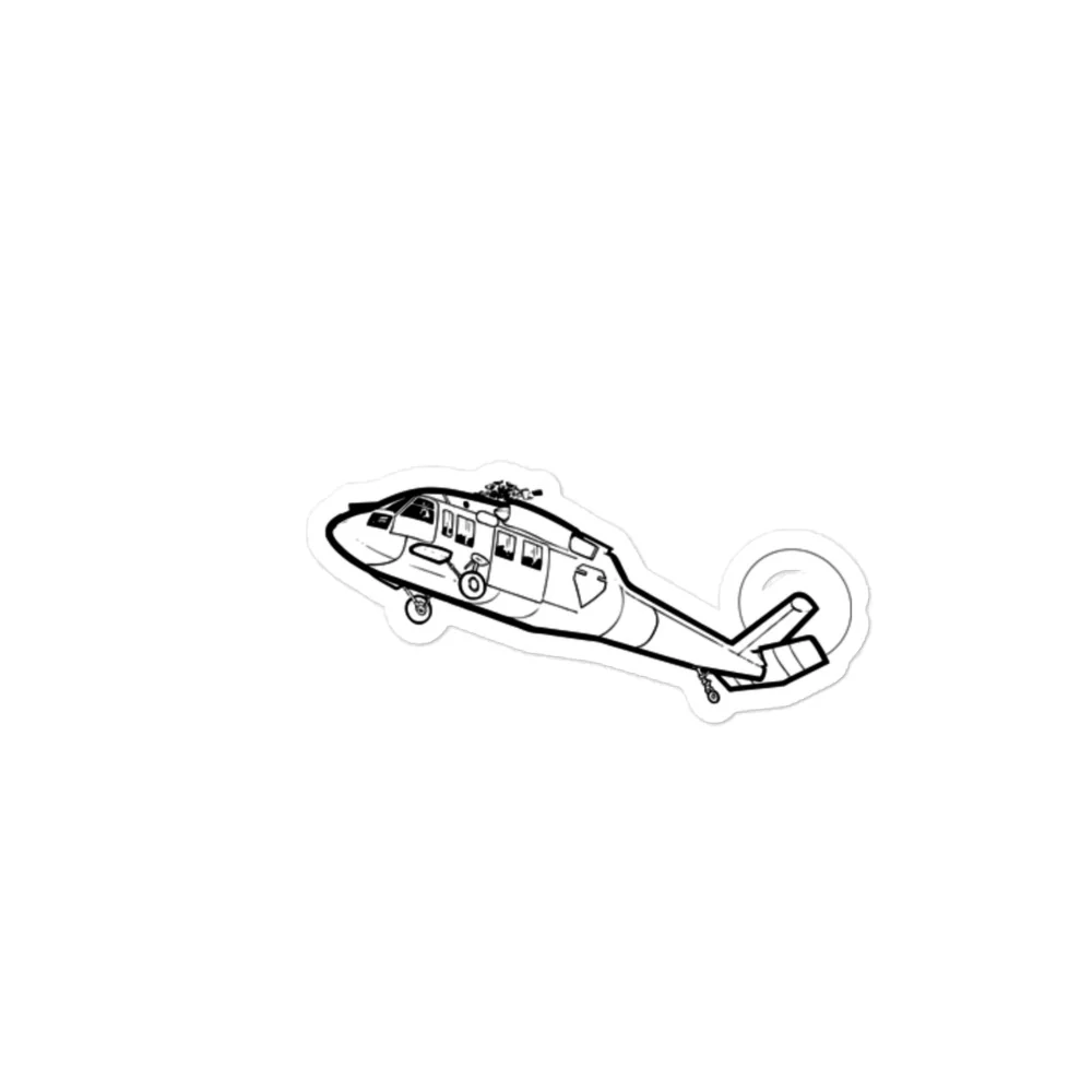 Sikorsky HH-60 Black Hawk 4 Stickers - Image 2