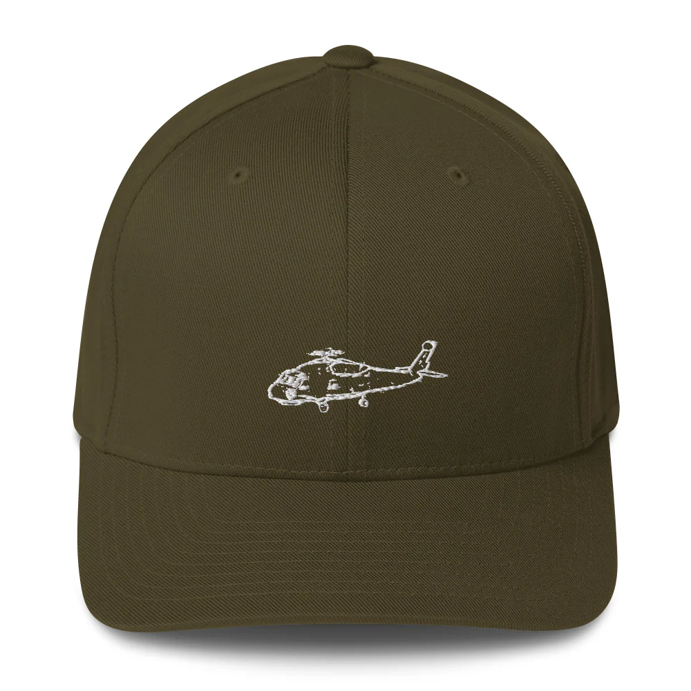 Sikorsky SH-60 Seahawk - Naval Powerhouse Embroidered Hat - Image 4