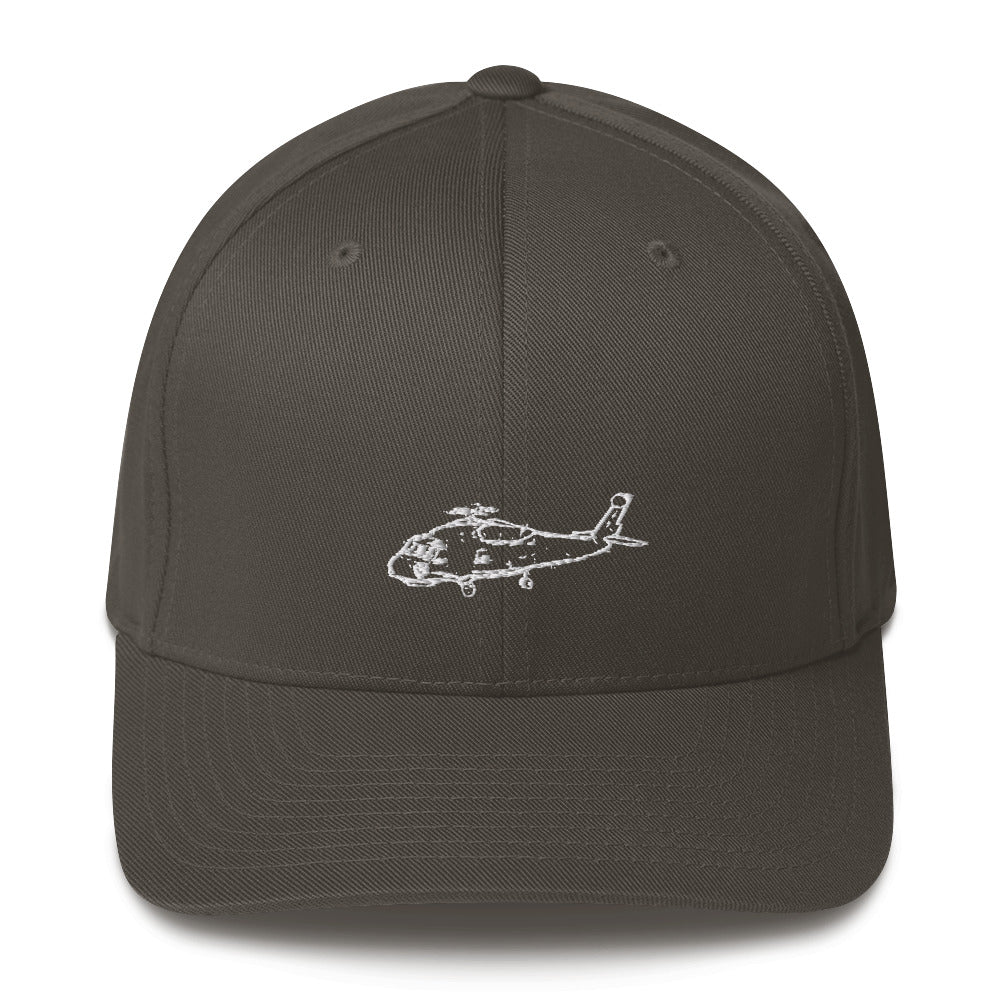 Sikorsky SH-60 Seahawk - Naval Powerhouse Embroidered Hat - Image 5