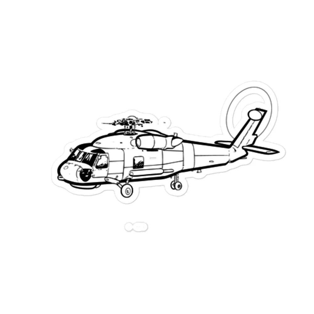 Sikorsky SH-60 Seahawk - Naval Powerhouse Stickers - Image 3