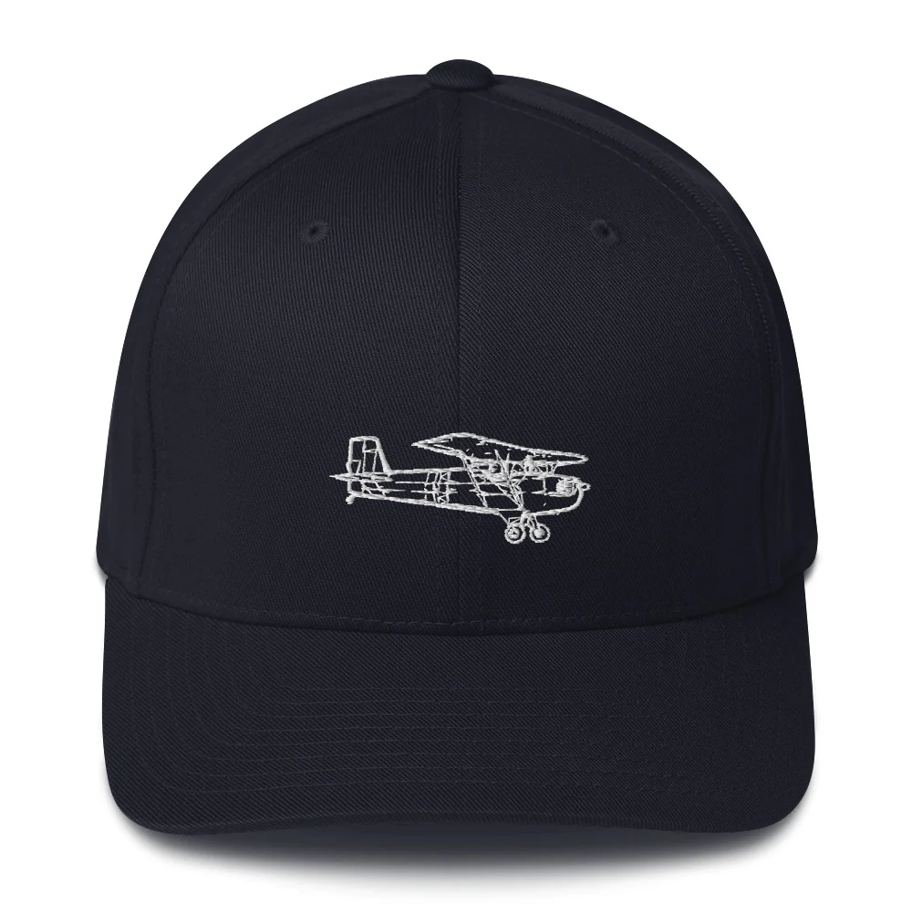 Sporty Homebuilt Baby Ace 2 Embroidered Hat - Image 2