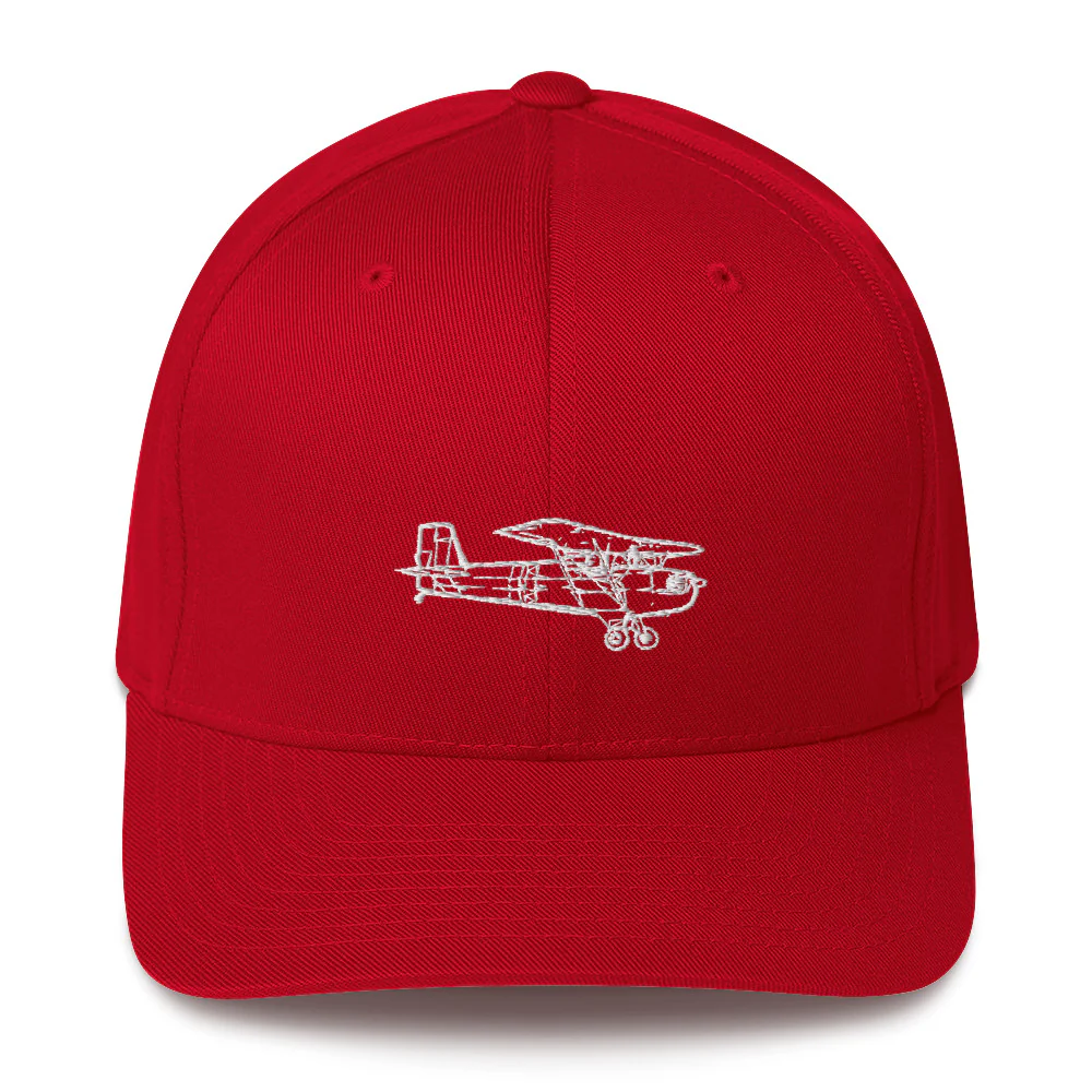 Sporty Homebuilt Baby Ace 2 Embroidered Hat - Image 3