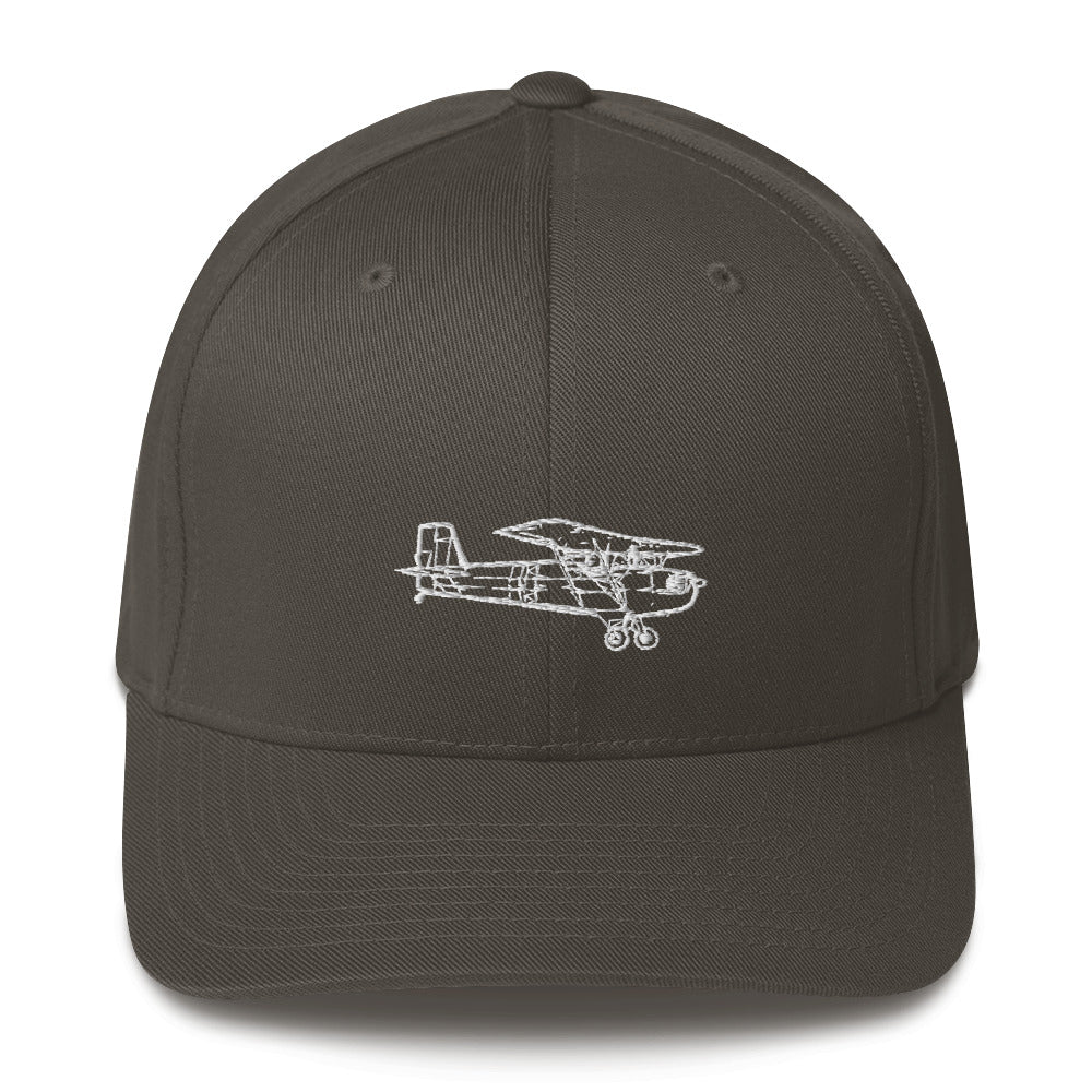 Sporty Homebuilt Baby Ace 2 Embroidered Hat - Image 5