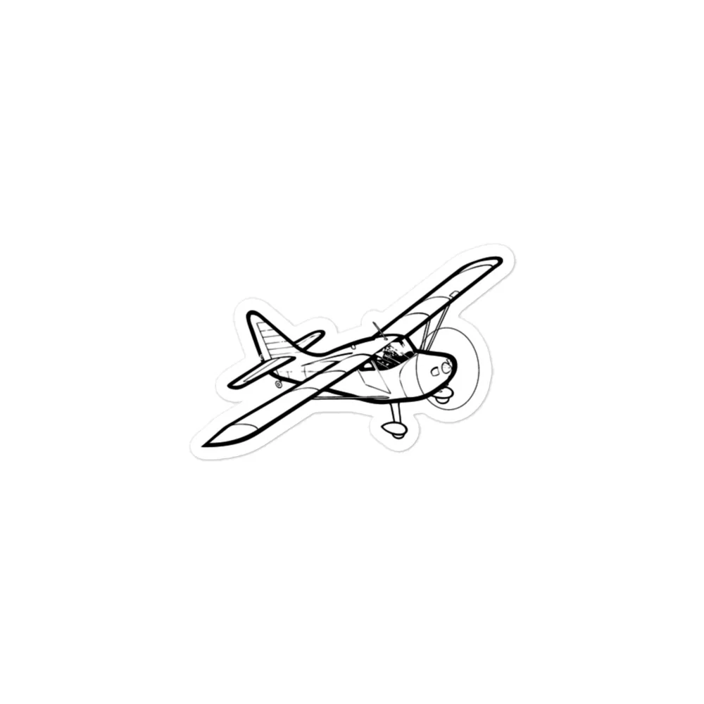 Stinson 108 Classic Aviator Stickers