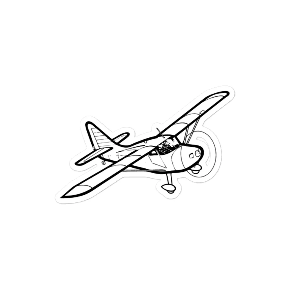 Stinson 108 Classic Aviator Stickers - Image 2