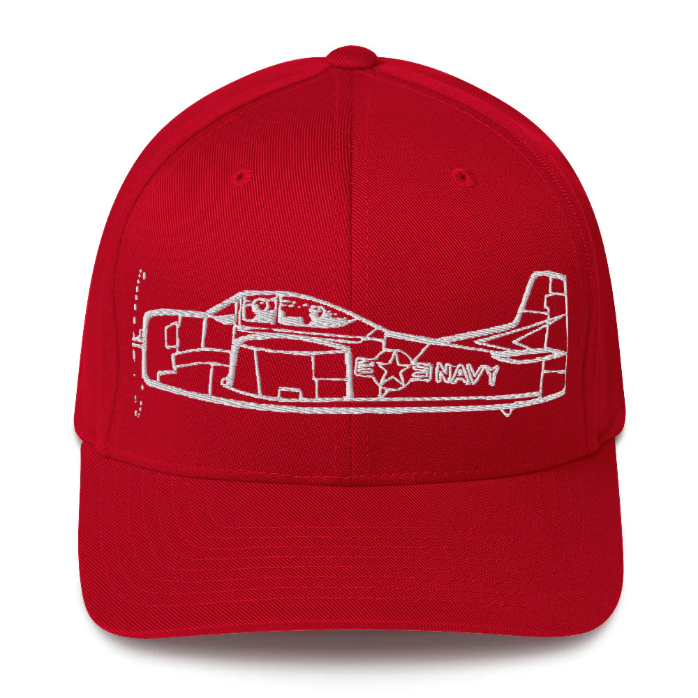 T-28 Trojan Trainer 2 Embroidered Hat - Image 4