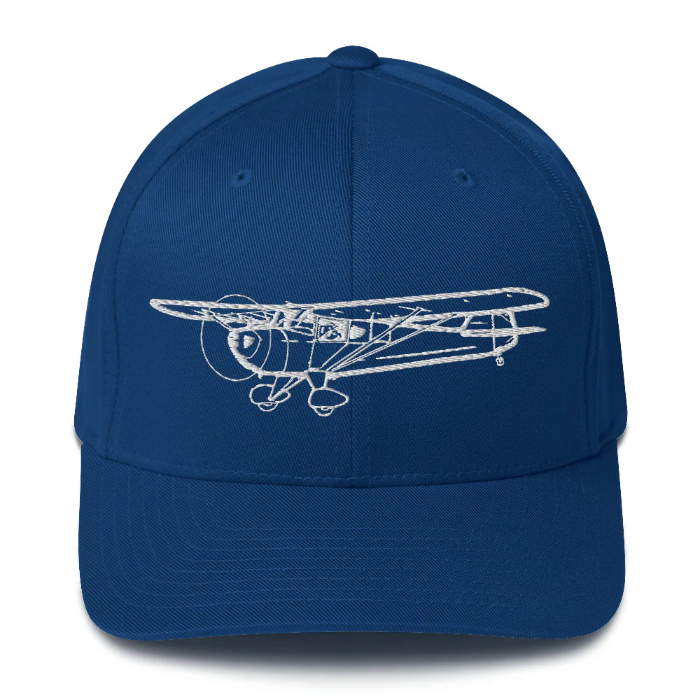 Taylorcraft Aviation Pioneer Embroidered Hat - Image 3