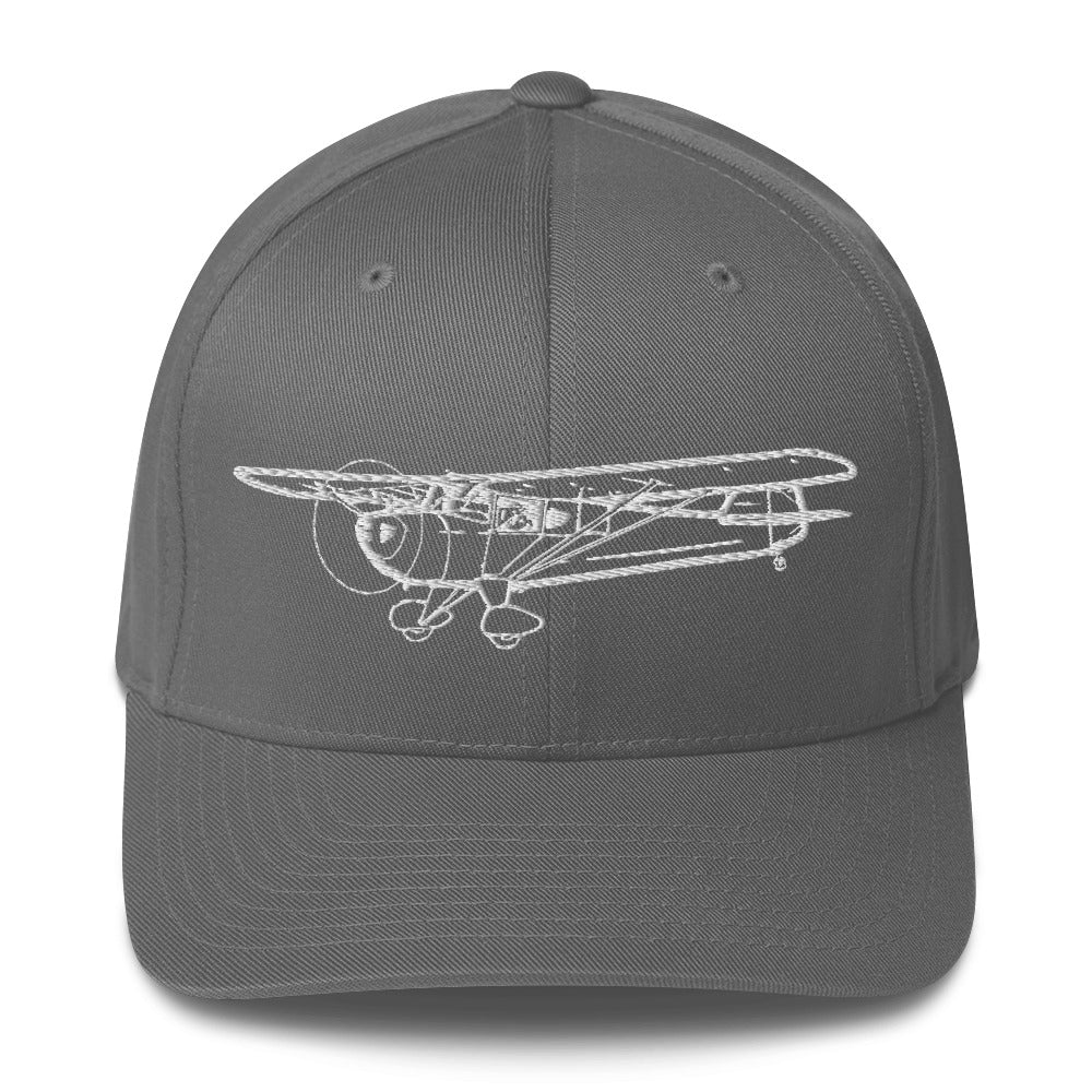 Taylorcraft Aviation Pioneer Embroidered Hat - Image 6