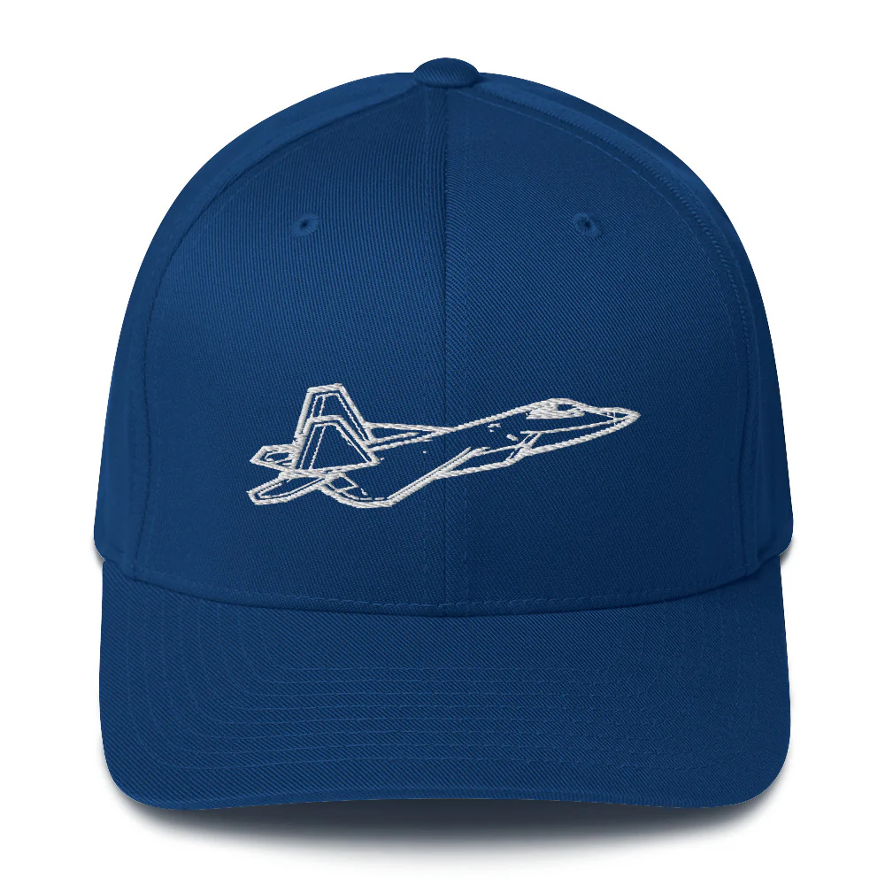 USAF's Dominant F-22 Raptor 2 Embroidered Hat
