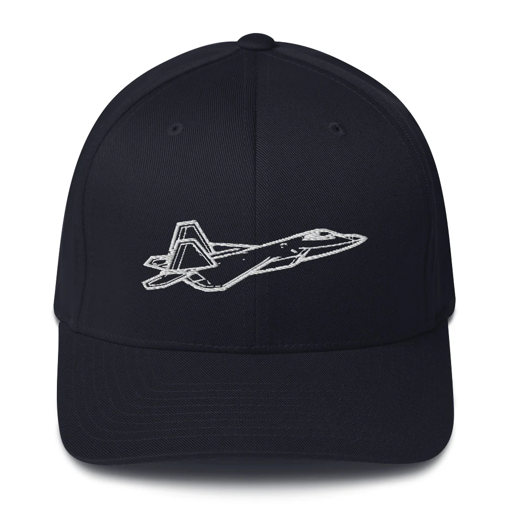 USAF's Dominant F-22 Raptor 2 Embroidered Hat - Image 2