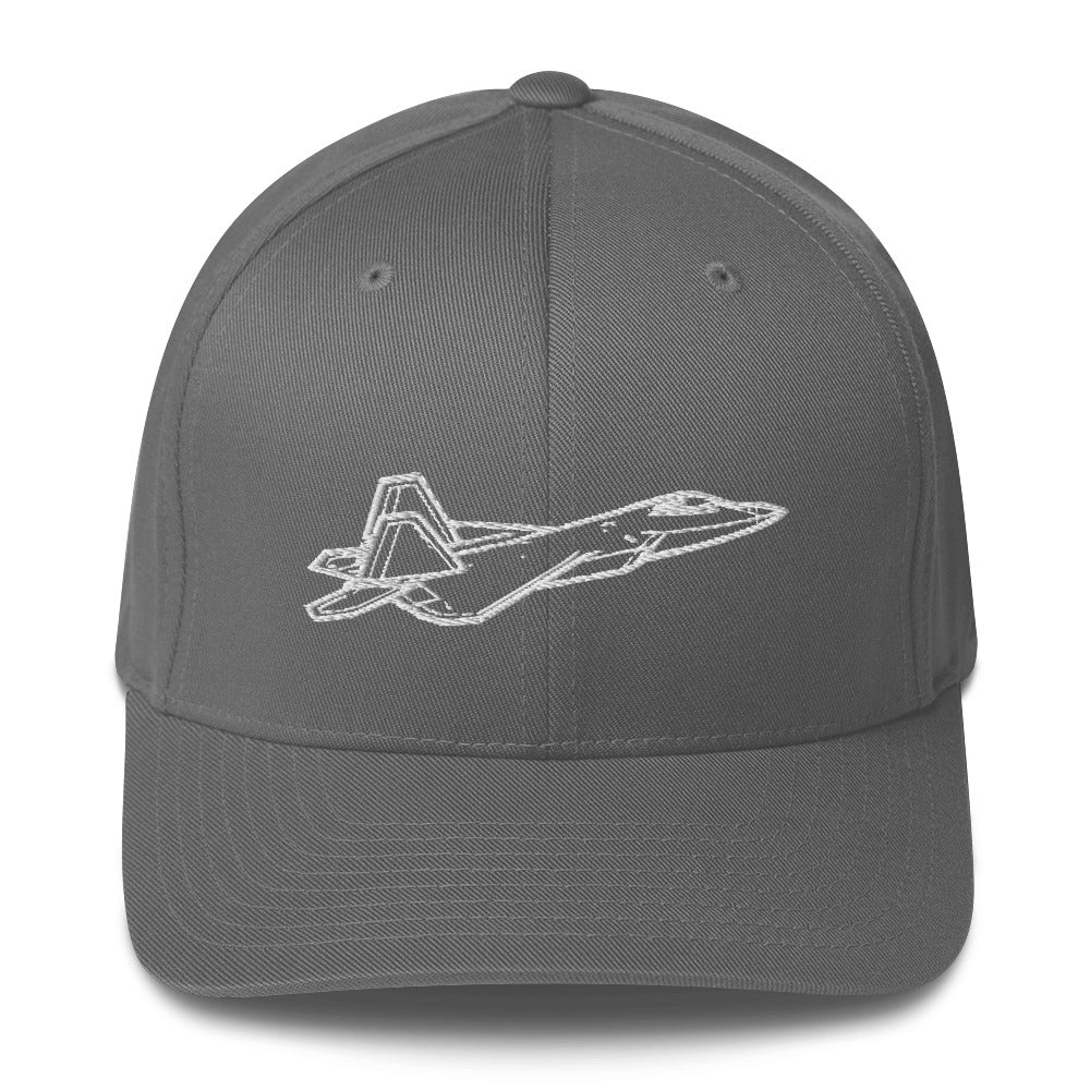 USAF's Dominant F-22 Raptor 2 Embroidered Hat - Image 6