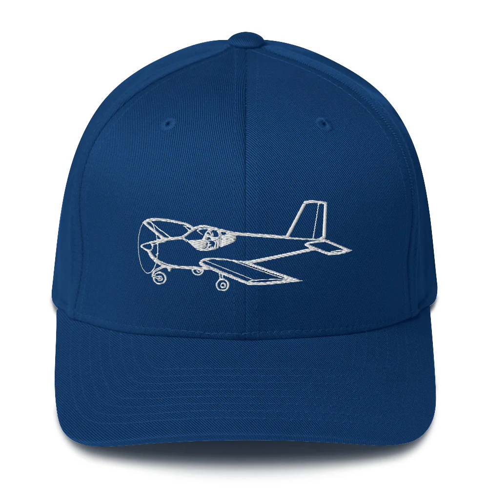Van's RV-12 Light Sport Aircraft Embroidered Hat - Image 3